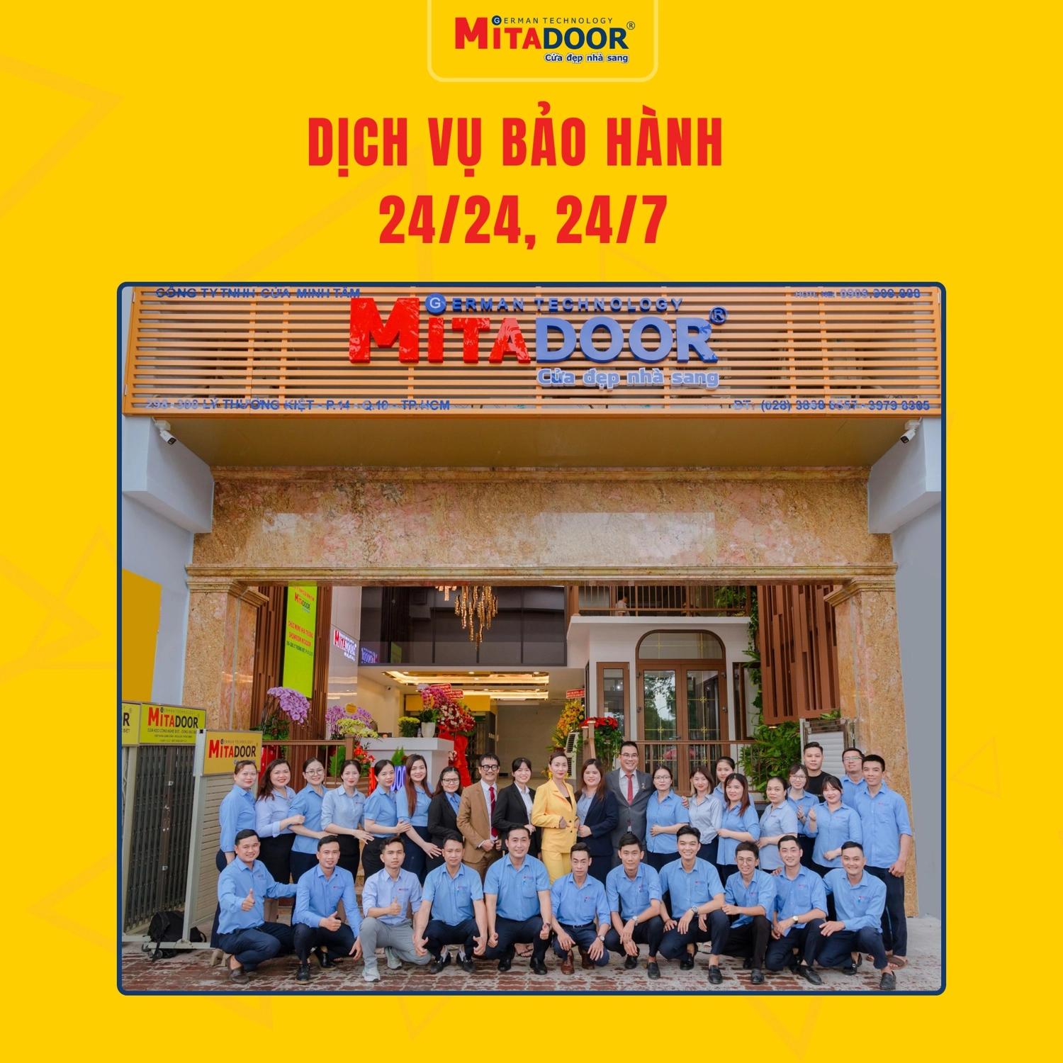 Dịch vụ sửa chữa cửa cuốn Mitadoor chuy&ecirc;n nghiệp, gọi l&agrave; c&oacute; mặt