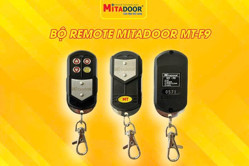 Bộ Remote Mitadoor MT-F9 với chức năng chống d&ograve; tần số