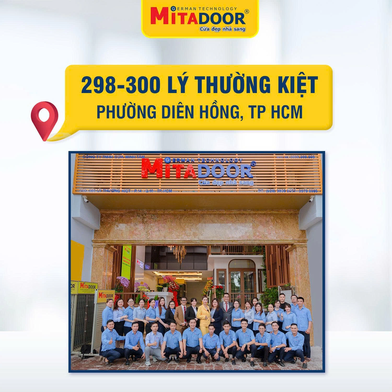 Cửa Mitadoor tự hào là đơn vị hàng đầu trong lĩnh vực cung cấp toàn diện các giải pháp về cửa với hơn 30 năm kinh nghiệm trong ngành