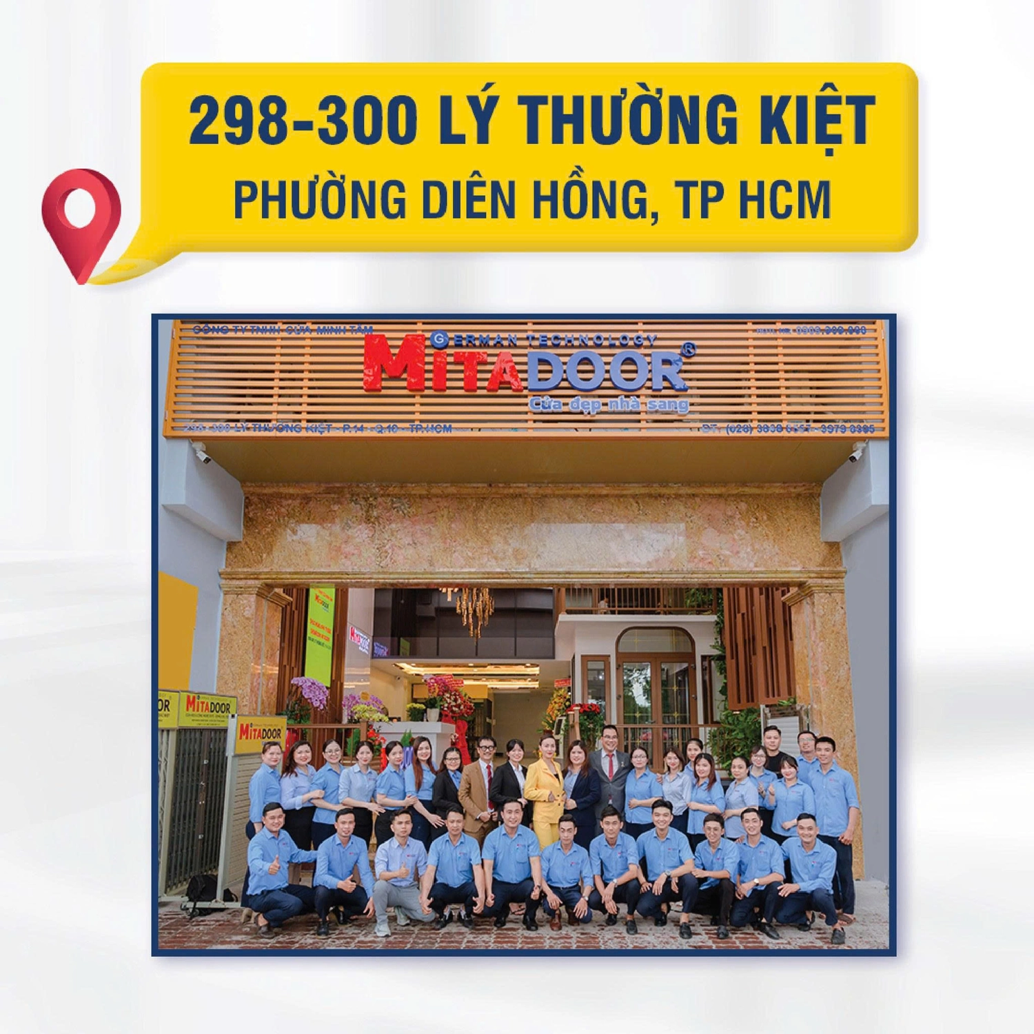 Mitadoor với hơn 30 năm kinh nghiệm trong lĩnh vực cửa, tự hào mang đến khách hàng những sản phẩm chất lượng, tối ưu hiệu quả sử dụng