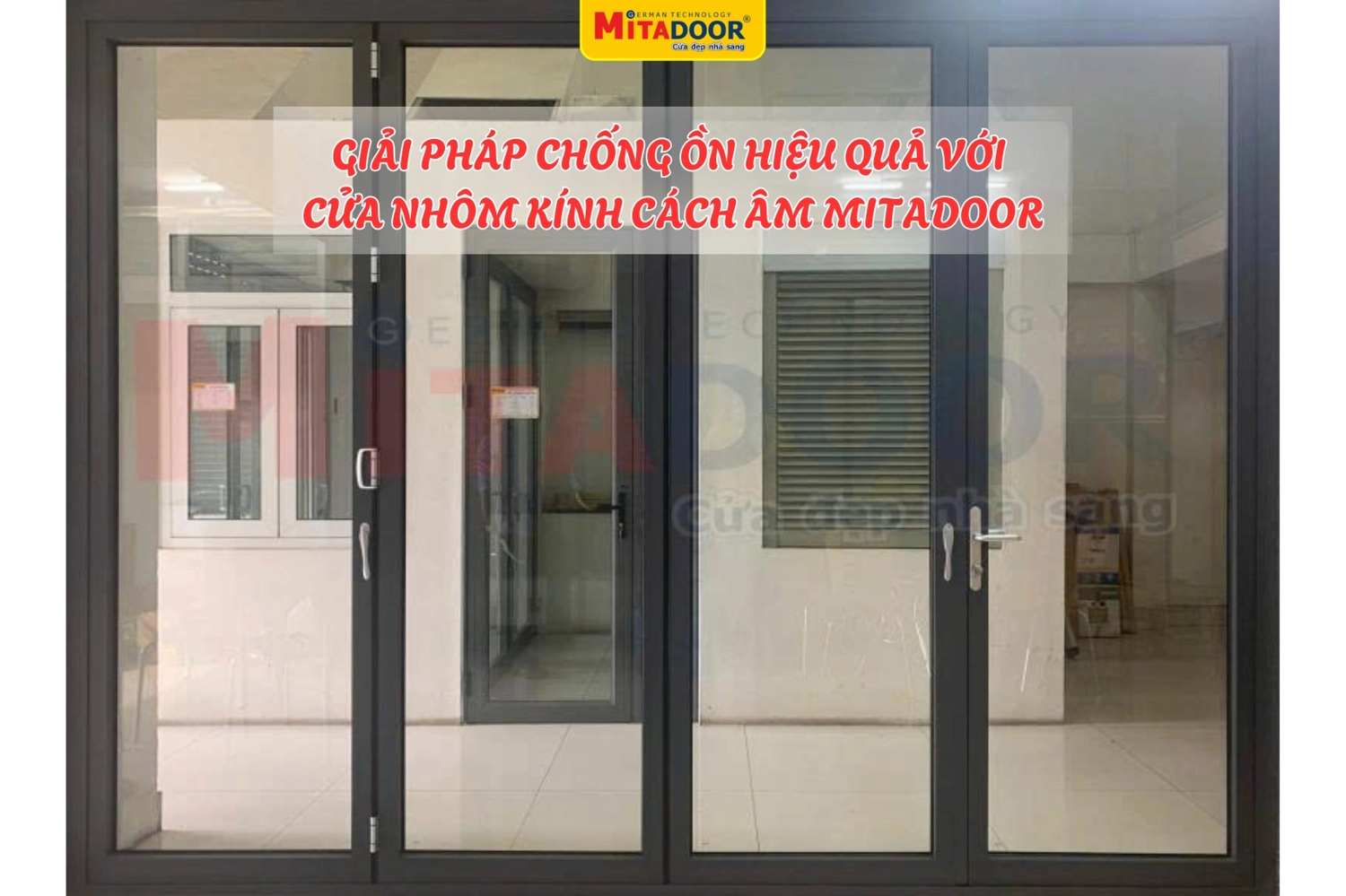 Cửa nh&ocirc;m k&iacute;nh c&aacute;ch &acirc;m l&agrave; từ kh&oacute;a được nhiều chủ đầu tư t&igrave;m kiếm hiện nay