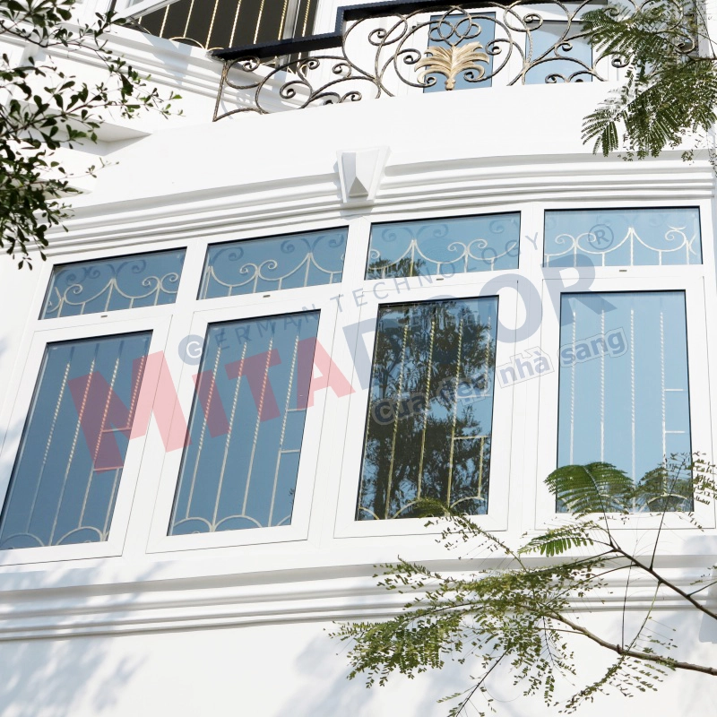 Cửa sổ mở quay hệ nh&ocirc;m Mitadoor cao cấp, sang trọng, c&aacute;ch &acirc;m tốt