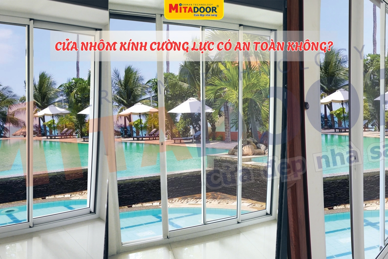 Cửa nhôm kính cường lực có an toàn không là câu hỏi mà nhiều chủ đầu tư phân vân khi chọn mua cửa