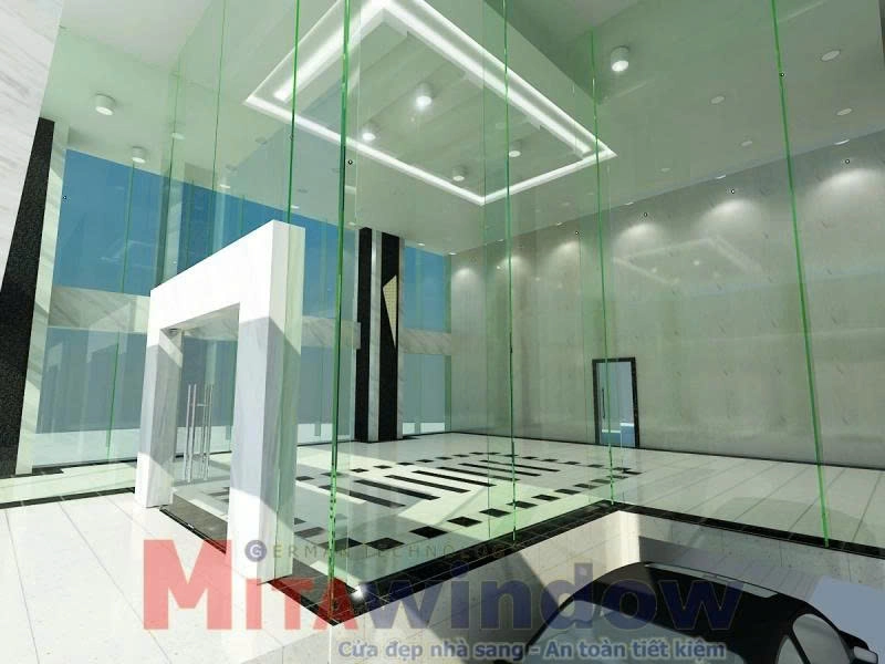 Ứng dụng kính cường lực đáp ứng yêu cầu khắt khe nhất về an toàn và khả năng chịu sức cản của gió