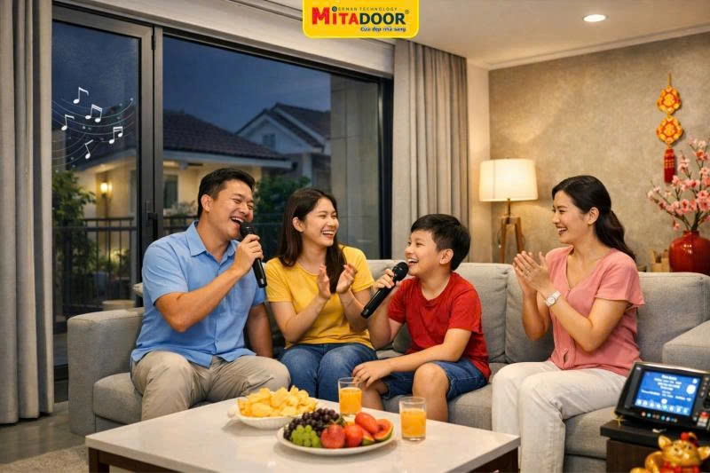 Cửa nhôm kính chất lượng đảm bảo an toàn, vận hành êm ái, có khả năng cách âm, cách nhiệt hiệu quả