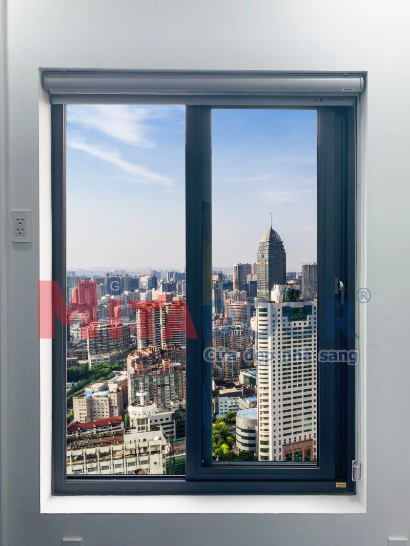 Cửa sổ mở lùa hệ nhôm Mitadoor DP thẩm mỹ, an toàn với giá cả hợp lý