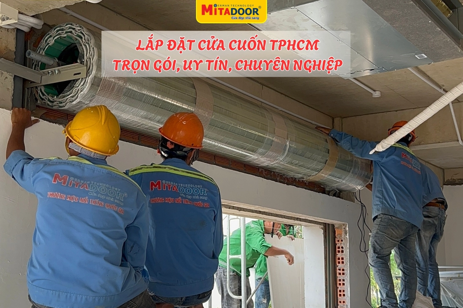 Mitadoor là đơn vị lắp đặt cửa cuốn uy tín tại TP. HCM, được nhiều khách hàng đánh giá cao bởi chất lượng sản phẩm cùng chế độ hậu mãi tận tâm, chuyên nghiệp