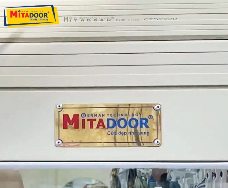 C&aacute;ch nhận biết linh kiện cửa cuốn Mitadoor ch&iacute;nh h&atilde;ng