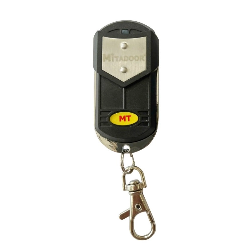 Remote Mitadoor, m&atilde; hiệu MT-F9 (gọi tắt l&agrave; F9), sản xuất tại Đ&agrave;i Loan, c&oacute; khả năng chống nước, chống d&ograve; tần số