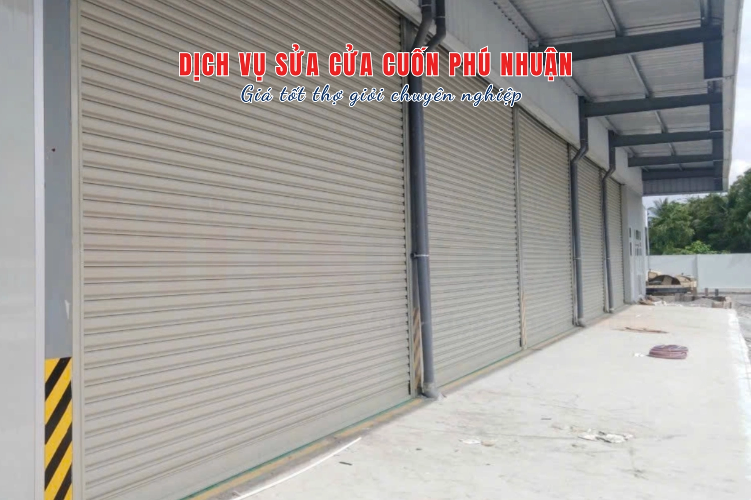 Dịch vụ sửa cửa cuốn Ph&uacute; Nhuận nhanh ch&oacute;ng, chuy&ecirc;n nghiệp
