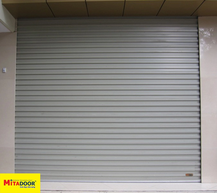 Cửa cuốn tấm liền - hãng BM Steel vững chắc, bền bỉ