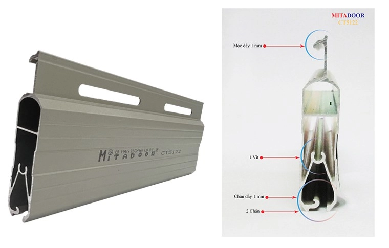 Các thông số kỹ thuật cần biết của các dòng cửa cuốn