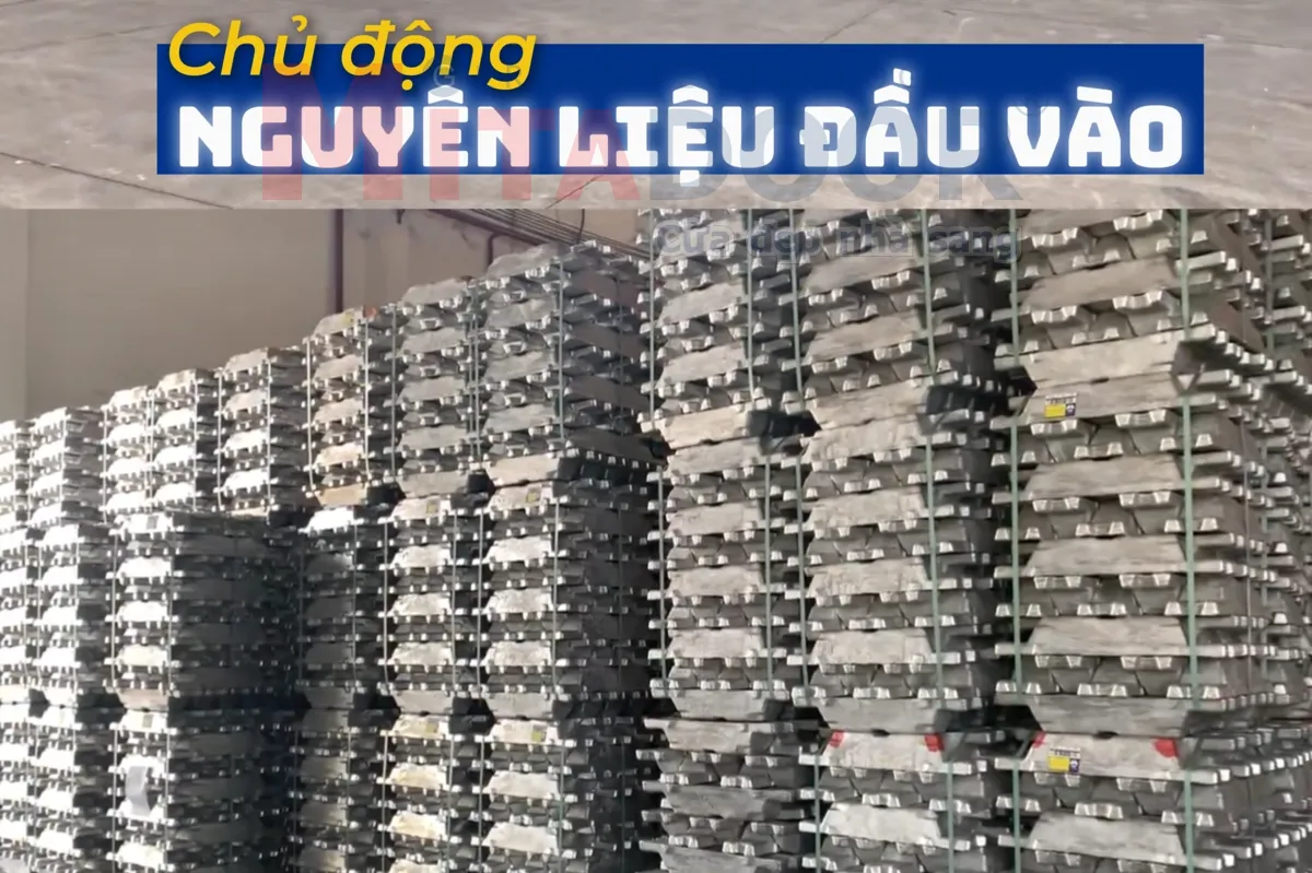 Sản phẩm & Sản Xuất KHẢ NĂNG CHỦ ĐỘNG NGUỒN CUNG, ĐẢM BẢO TIẾN ĐỘ CỦA MITADOOR