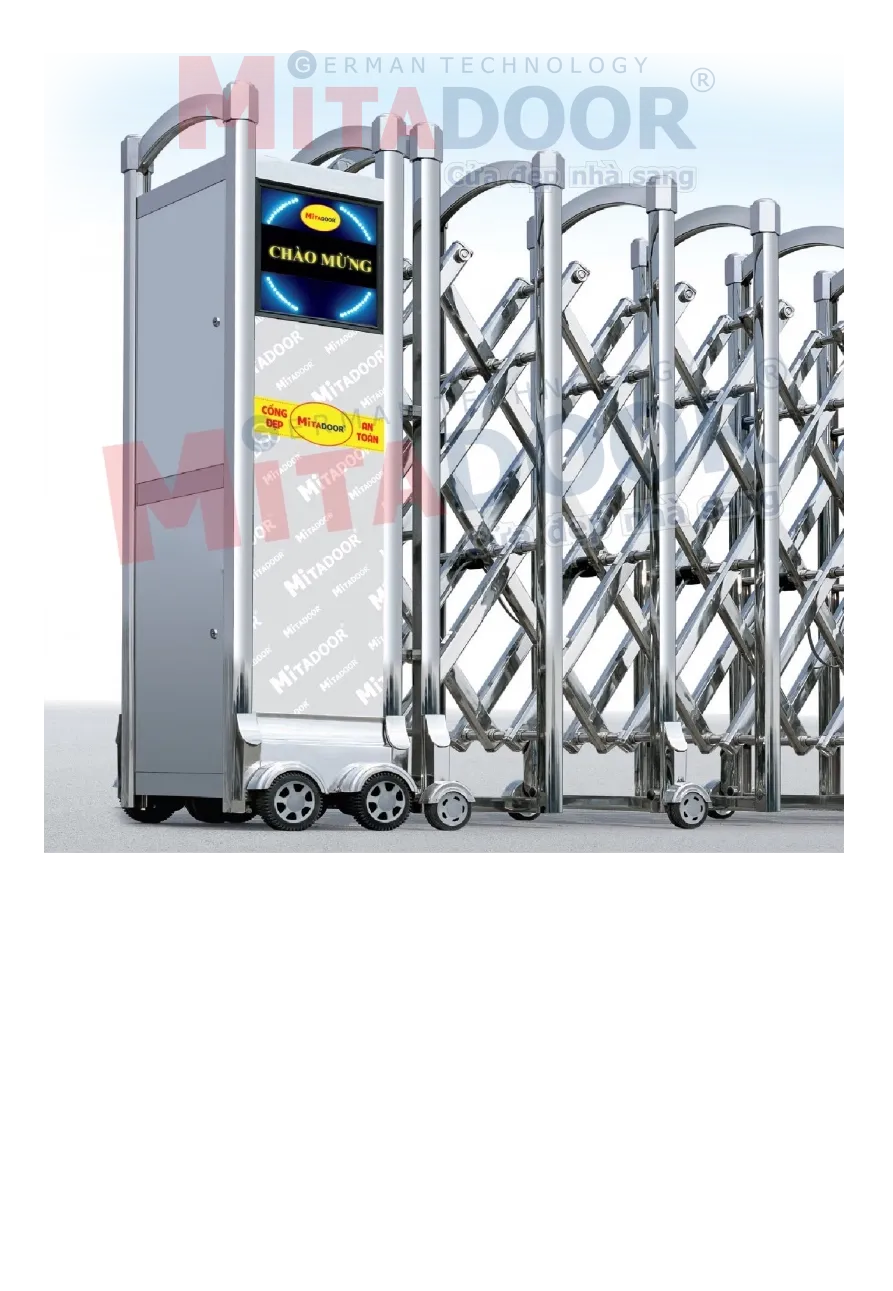 CỬA CỔNG XẾP