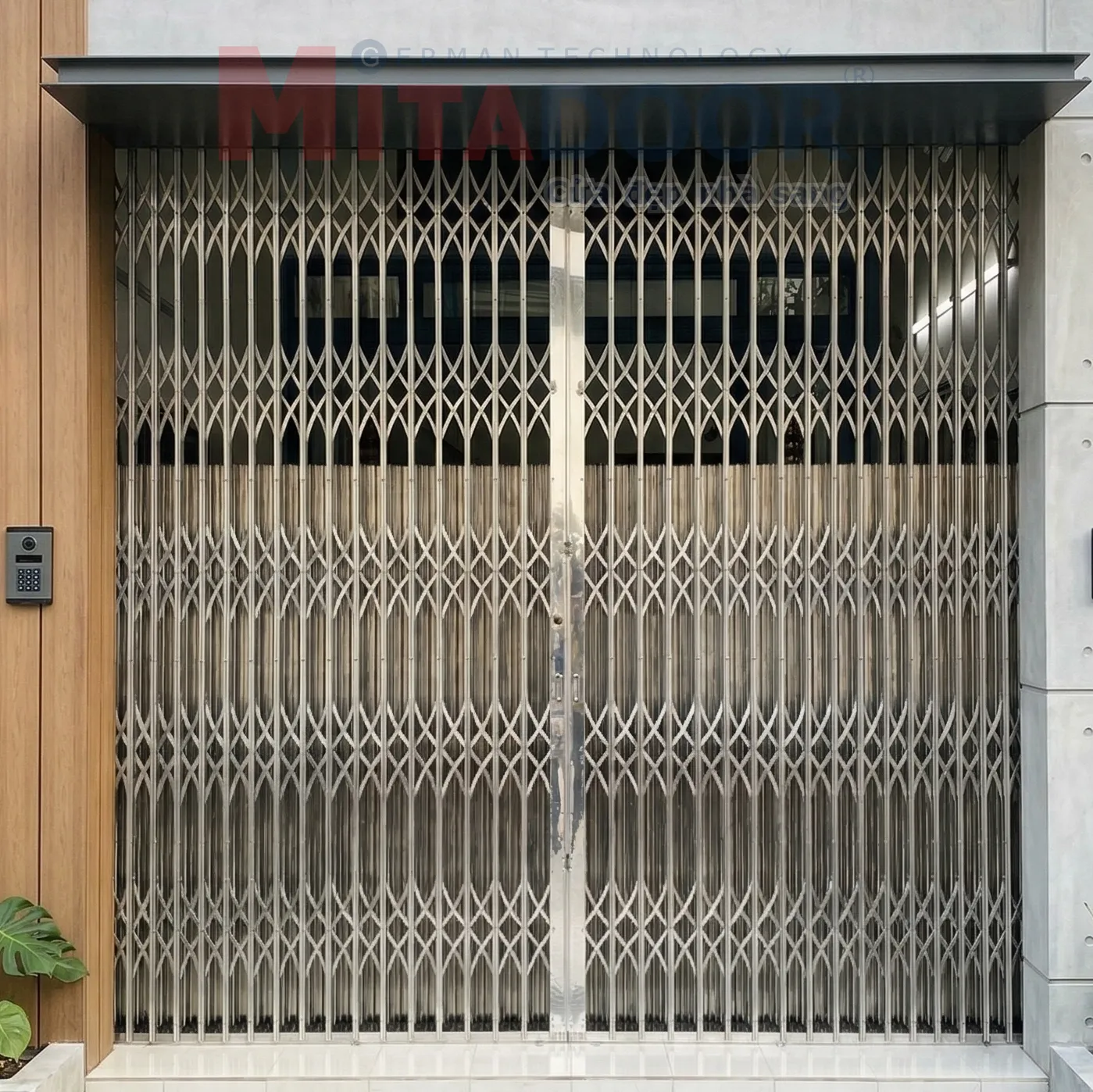 Cảnh báo CỬA KÉO INOX MITADOOR