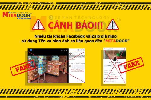 Cảnh báo CẢNH BÁO NHIỀU TÀI KHOẢN FACEBOOK VÀ ZALO GIẢ MẠO MITADOOR