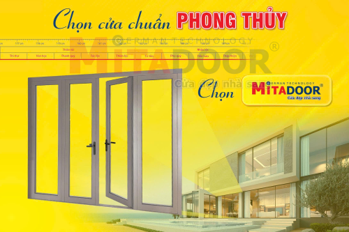 Cửa nhôm kính CỬA CHUẨN PHONG THỦY – BÍ QUYẾT MANG ĐẾN TÀI LỘC VÀ THỊNH VƯỢNG CHO GIA ĐÌNH