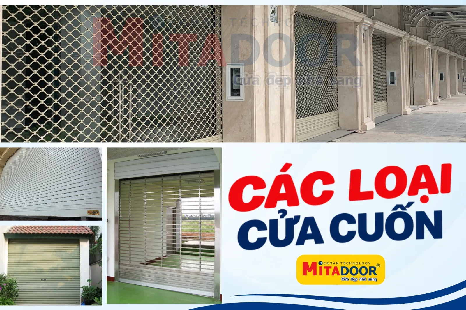 Cửa cuốn CÁC LOẠI CỬA CUỐN - CỬA CUỐN CÓ MẤY LOẠI? THÔNG SỐ KỸ THUẬT CHI TIẾT