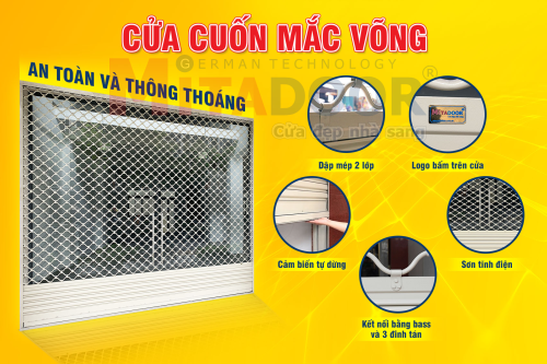 Cửa cuốn CỬA CUỐN MẮC VÕNG - LỰA CHỌN TỐI ƯU CHO SỰ AN TOÀN VÀ THÔNG THOÁNG