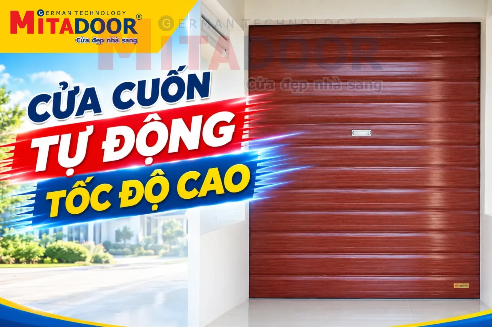 Cửa cuốn CỬA CUỐN TỰ ĐỘNG TỐC ĐỘ CAO - ĐÓNG MỞ NHANH CHÓNG, AN TOÀN - BÁO GIÁ CHÍNH HÃNG