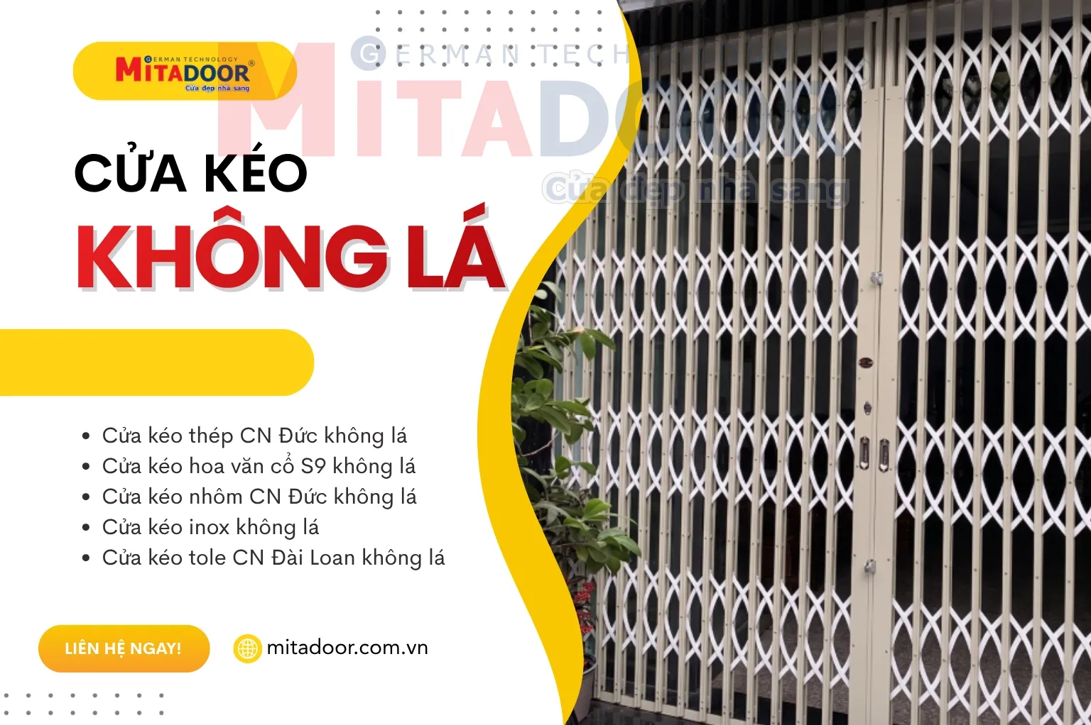 Cửa kéo CỬA KÉO KHÔNG LÁ - BÁO GIÁ CỬA KÉO ĐÀI LOAN KHÔNG LÁ, CỬA KÉO SẮT, NHÔM, INOX KHÔNG LÁ 2026