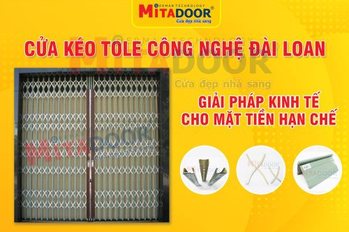 Cửa kéo CỬA KÉO ĐÀI LOAN MITADOOR MẪU ĐẸP HIỆN ĐẠI, KINH TẾ VÀ AN TOÀN