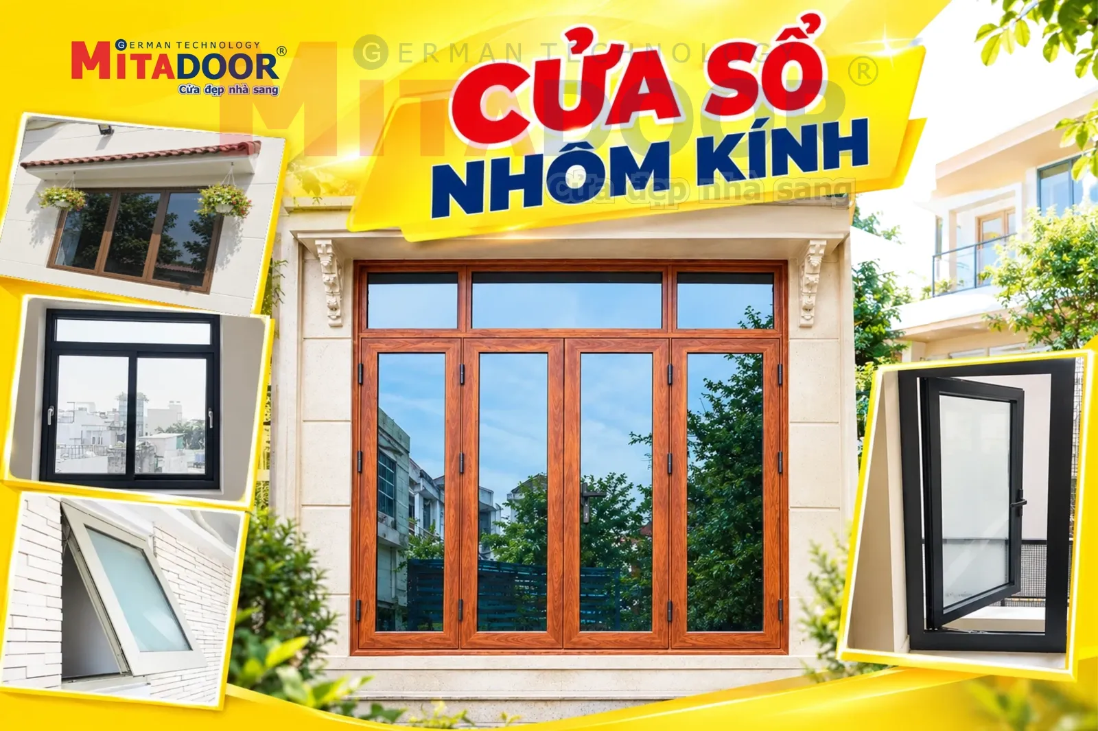 Cửa nhôm kính 51+ MẪU CỬA SỔ NHÔM KÍNH ĐẸP - BẢNG GIÁ VÀ KINH NGHIỆM CHỌN CHUẨN CHO NHÀ PHỐ
