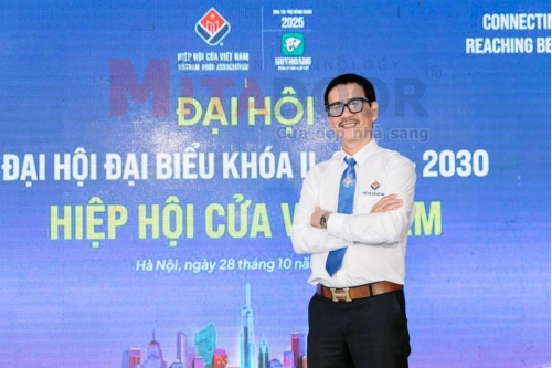 Tin tức sự kiện MITADOOR ĐỒNG HÀNH CÙNG ĐẠI HỘI ĐẠI BIỂU HIỆP HỘI CỬA VIỆT NAM KHÓA II (2025 – 2030): “KẾT NỐI TINH HOA – NGÀNH CỬA VƯƠN XA”