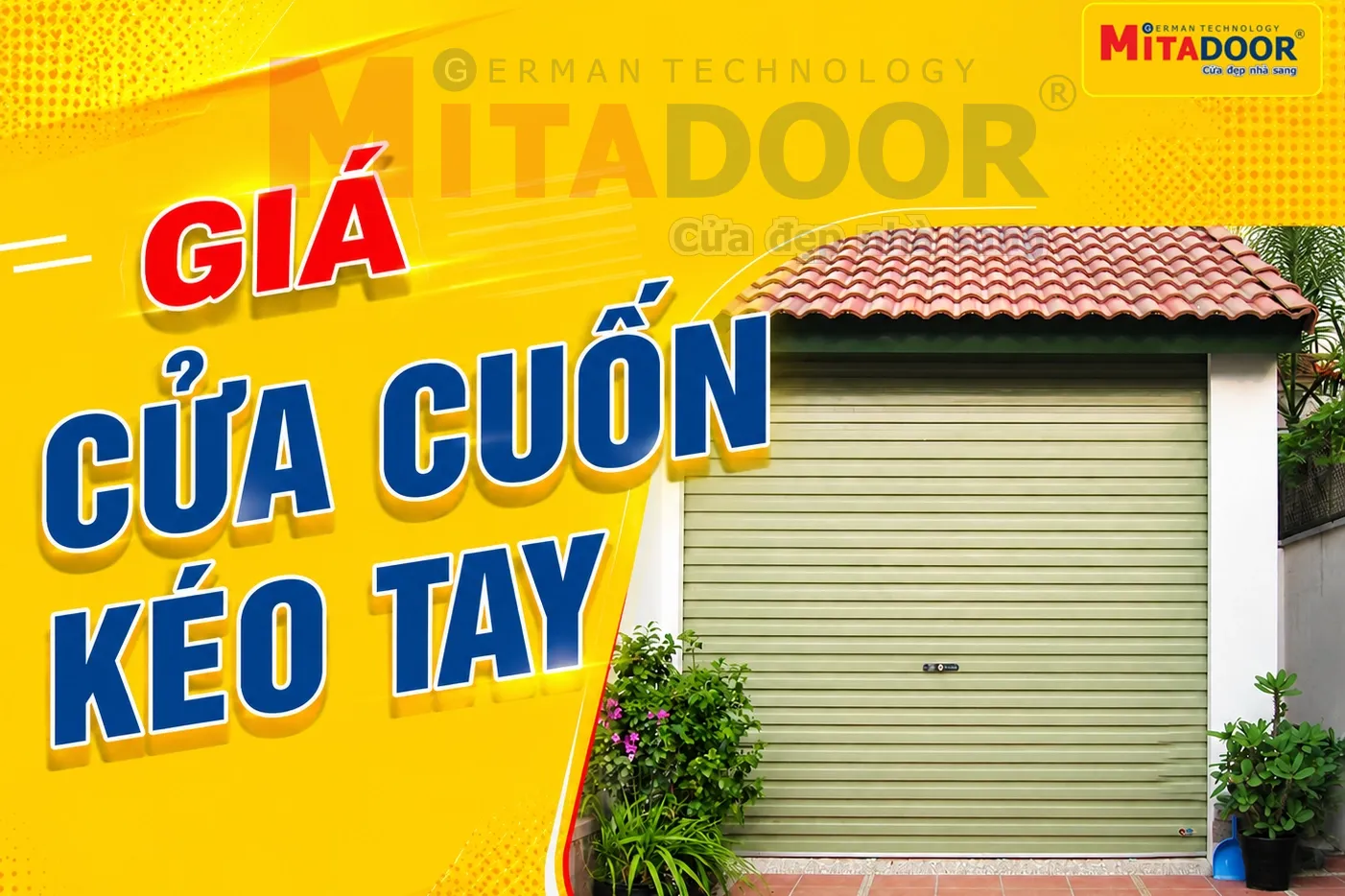 Cửa cuốn BẢNG GIÁ CỬA CUỐN KÉO TAY CHÍNH HÃNG, ĐỒNG BỘ MỚI NHẤT 2026