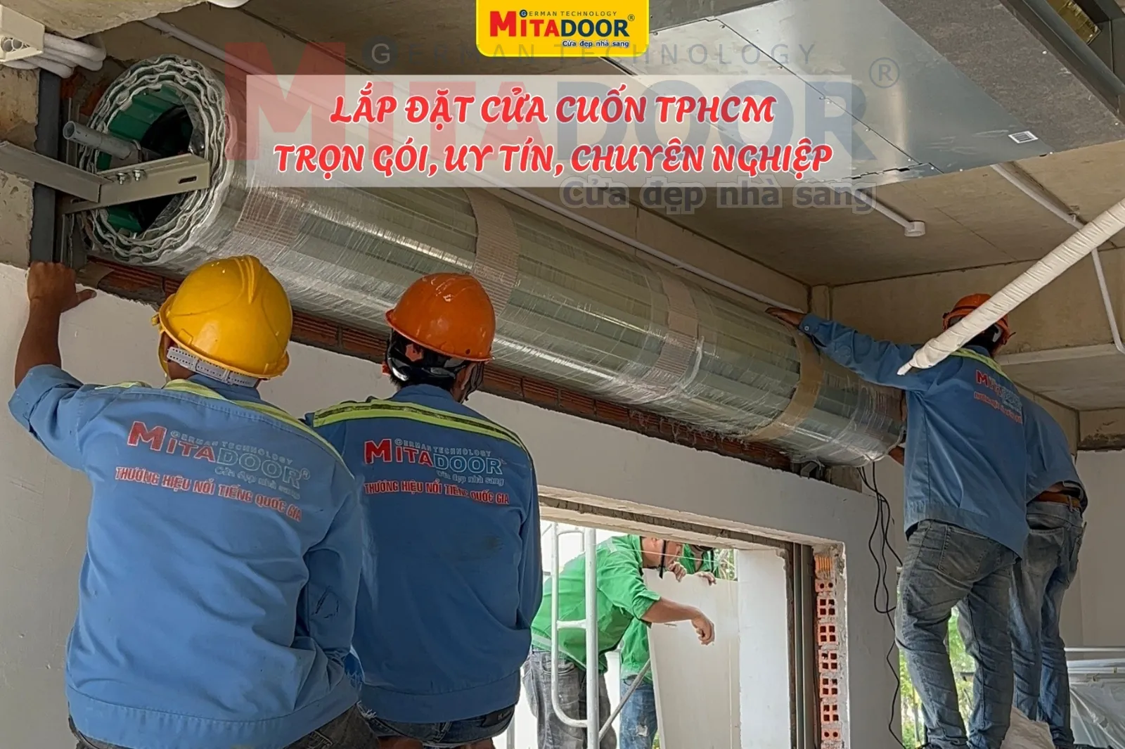 Cửa cuốn LẮP ĐẶT CỬA CUỐN TPHCM TRỌN GÓI, UY TÍN, CHUYÊN NGHIỆP | MITADOOR