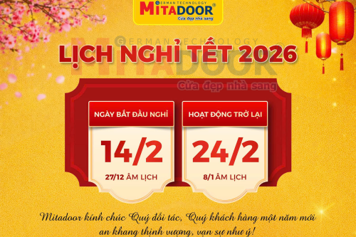 Thông báo - Hoạt động THÔNG BÁO LỊCH NGHỈ TẾT NGUYÊN ĐÁN – XUÂN BÍNH NGỌ 2026
