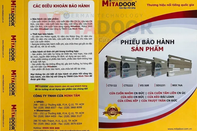 Cảnh báo CÁCH NHẬN BIẾT SẢN PHẨM CHÍNH HÃNG MITADOOR