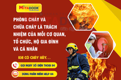 Thông báo - Hoạt động PHÒNG CHÁY VÀ CHỮA CHÁY – TRÁCH NHIỆM KHÔNG CỦA RIÊNG AI