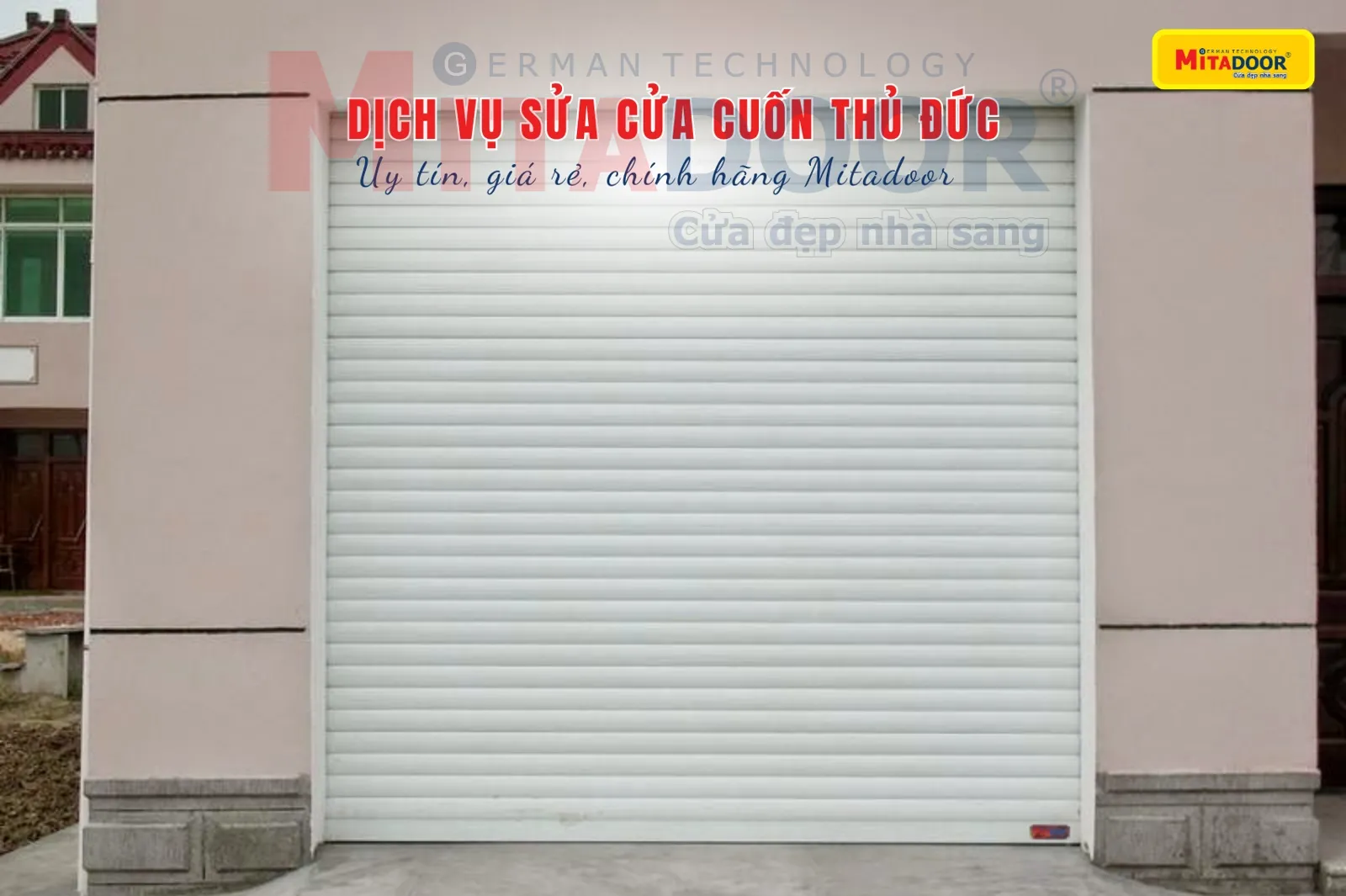 Cửa cuốn DỊCH VỤ SỬA CỬA CUỐN THỦ ĐỨC UY TÍN, GIÁ RẺ, CHÍNH HÃNG MITADOOR