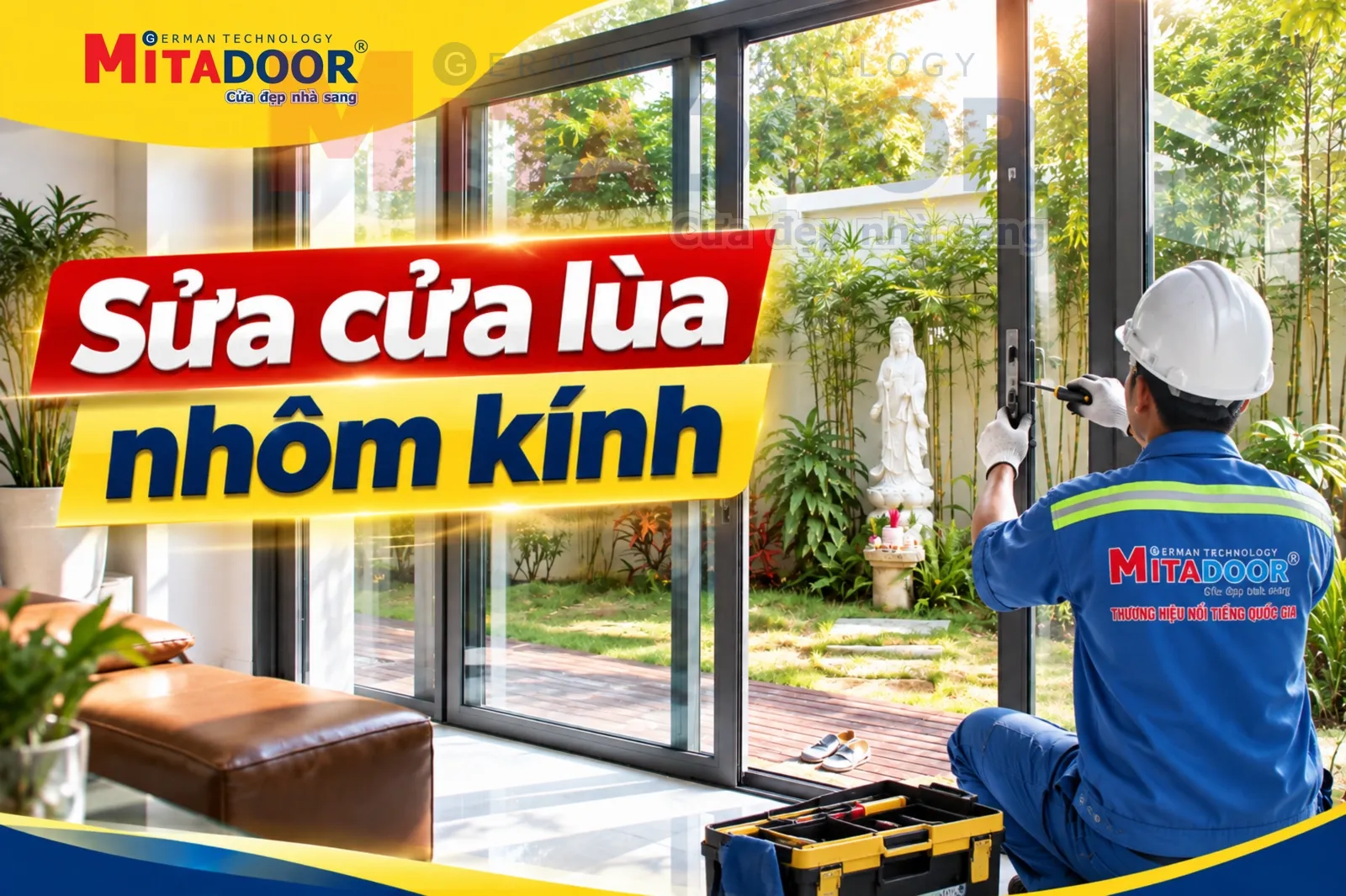 Cửa nhôm kính DỊCH VỤ SỬA CỬA LÙA NHÔM KÍNH TẠI NHÀ UY TÍN - BÁO GIÁ CHI TIẾT 2026