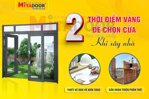Cửa nhôm kính 2 THỜI ĐIỂM VÀNG CHỌN CỬA KHI XÂY NHÀ MÀ GIA CHỦ KHÔNG NÊN BỎ LỠ