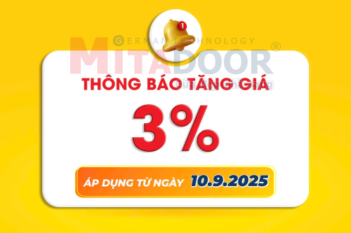 Thông báo - Hoạt động THÔNG BÁO VỀ VIỆC TĂNG GIÁ ĐỐI VỚI CÁC DÒNG SẢN PHẨM NHÔM