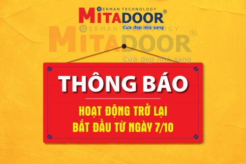 Thông báo - Hoạt động THÔNG BÁO CÔNG TY MITATOOR CHÍNH THỨC HOẠT ĐỘNG TRỞ LẠI SAU THỜI GIAN GIẢN CÁCH XÃ HỘI