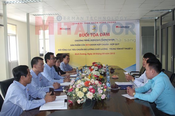 Tin tức sự kiện TRIỂN KHAI ĐÁNH GIÁ HỢP CHUẨN, HỢP QUY SẢN PHẨM CỬA NHÔM  MITADOOR