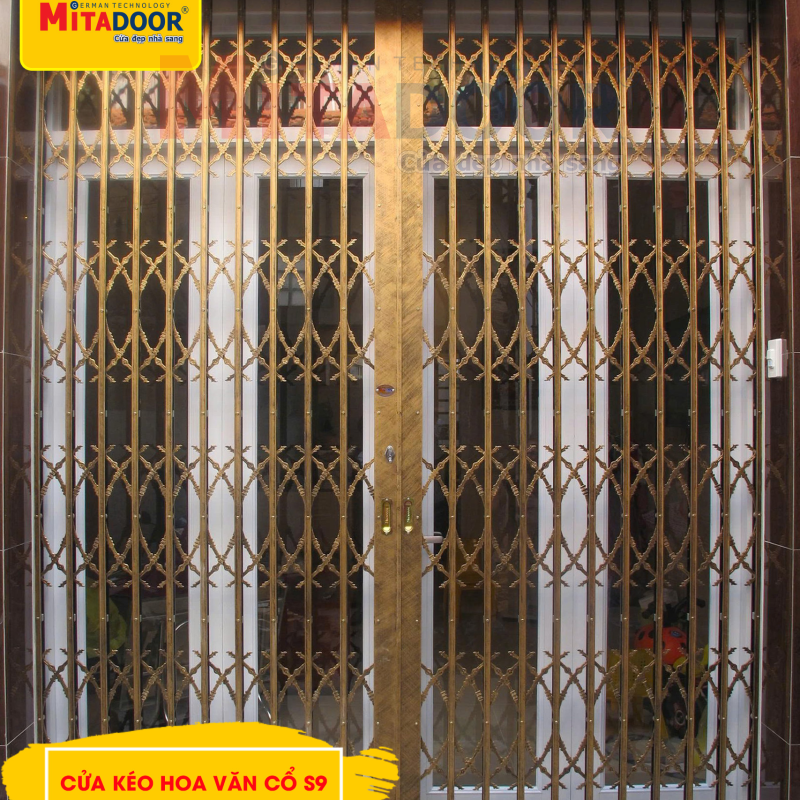 Ảnh đại diện sản phẩm CỬA KÉO HOA VĂN CỔ S9 MITADOOR