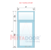 Ảnh bổ sung sản phẩm CỬA SỔ MỞ HẤT HỆ NHÔM CHÂU ÂU ST68 MITADOOR 5