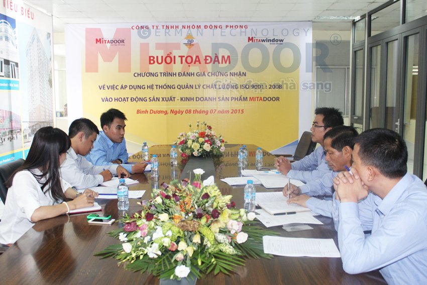 mitadoor - mitawindow chung nhan iso 9001