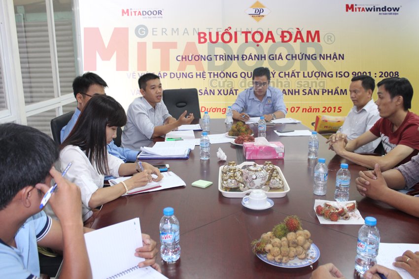 mitadoor - mitawindow chung nhan iso 9001