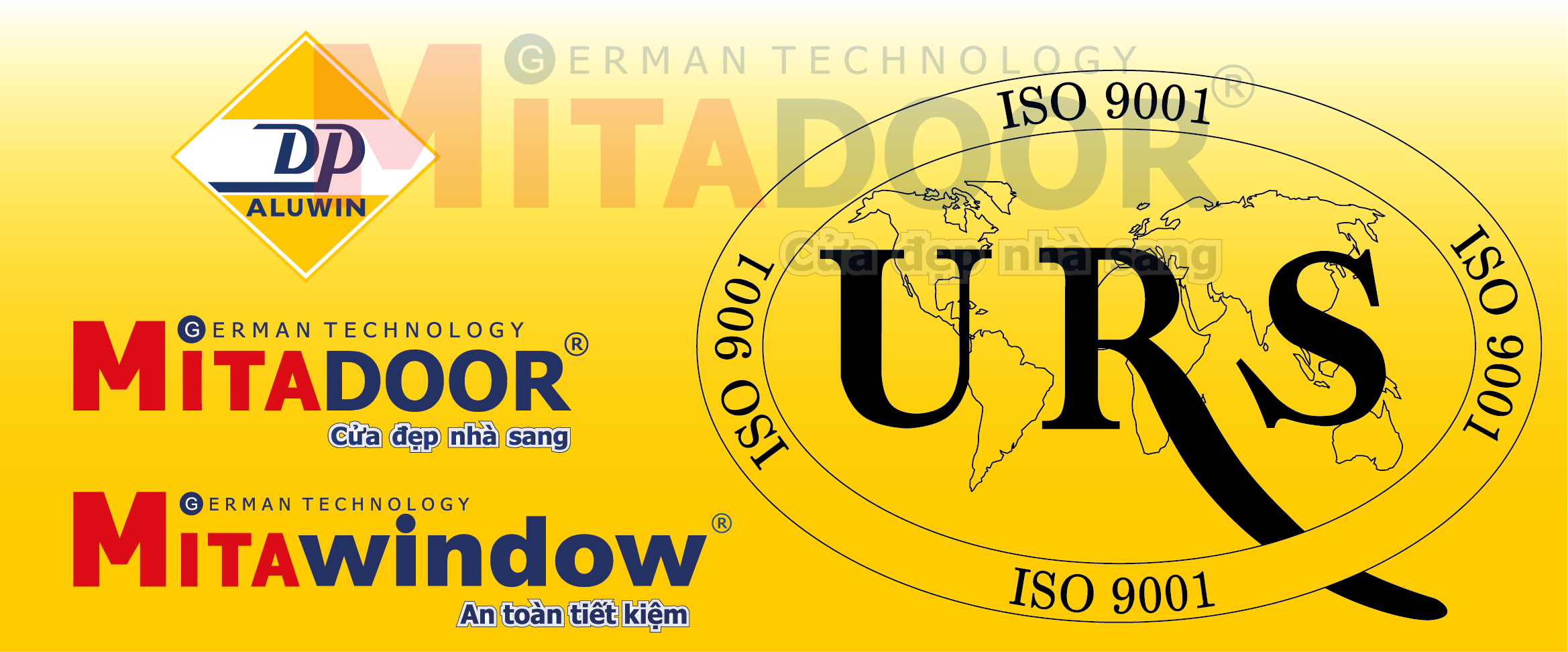mitadoor - mitawindow chung nhan iso 9001