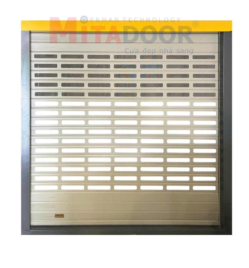 Cửa cuốn tốc độ cao Mitadoor 6S-90 siêu thoáng - xuyên sáng - chống muỗi Cửa cuốn tốc độ cao Mitadoor 6S-90 siêu thoáng - xuyên sáng - chống muỗi