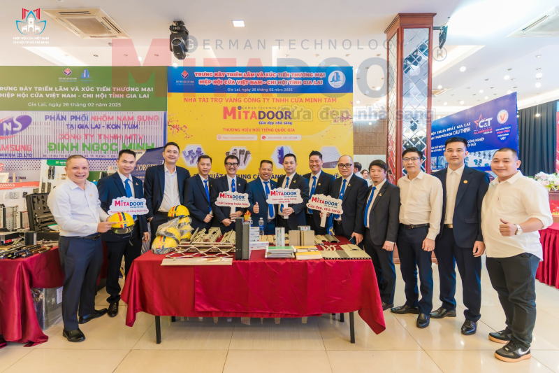 Ban chấp h&agrave;nh Chi hội Cửa TP.HCM tham gia sự kiện Triển l&atilde;m v&agrave; x&uacute;c tiến thương mại tại Gia Lai, diễn ra v&agrave;o ng&agrave;y 26/02/2025