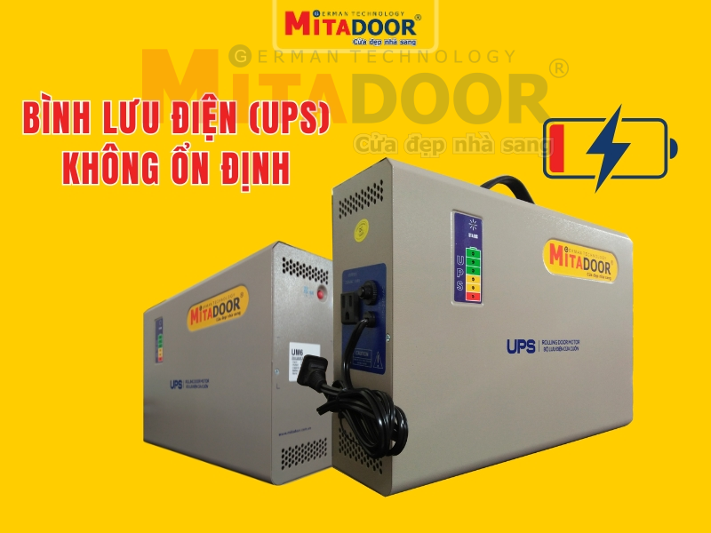 Bình lưu điện (UPS) không ổn định nguồn điện Bình lưu điện (UPS) không ổn định nguồn điện
