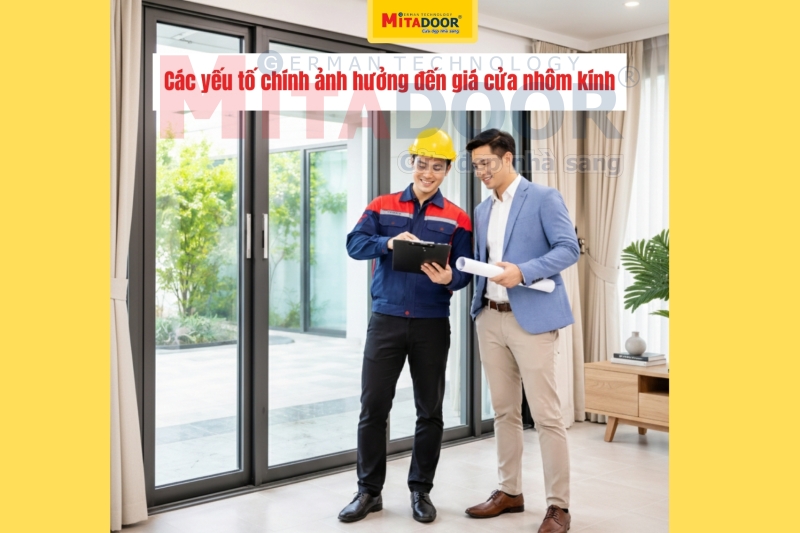 Để tối ưu chi phí đầu tư, gia chủ cần hiểu rõ các yếu tố chính ảnh hưởng đến giá cửa nhôm kính Để tối ưu chi phí đầu tư, gia chủ cần hiểu rõ các yếu tố chính ảnh hưởng đến giá cửa nhôm kính