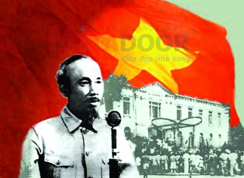 Chủ tịch Hồ Chí Minh đọc bản Tuyên ngôn Độc lập tại Quảng trường Ba Đình ngày 2/9/1945 Chủ tịch Hồ Chí Minh đọc bản Tuyên ngôn Độc lập tại Quảng trường Ba Đình ngày 2/9/1945