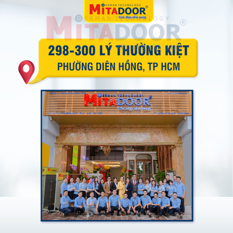 Mitadoor cung cấp to&agrave;n diện c&aacute;c giải ph&aacute;p cửa, sản phẩm chất lượng với gi&aacute; cạnh tranh c&ugrave;ng ch&iacute;nh s&aacute;ch bảo h&agrave;nh, bảo tr&igrave; minh bạch